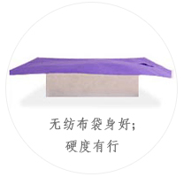 無紡布袋身好，硬度有行